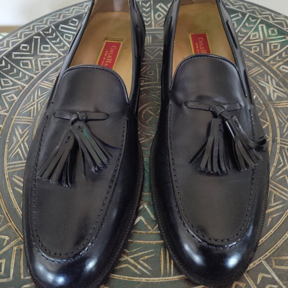 Men's Black Loafer - Picture 1 of 8